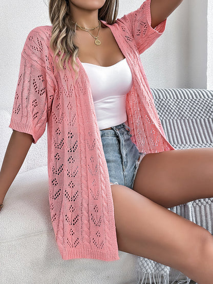 Veste Légère de Plage Ajourée