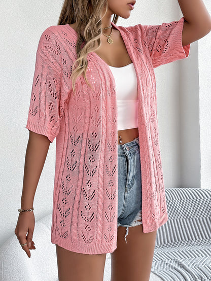 Veste Légère de Plage Ajourée