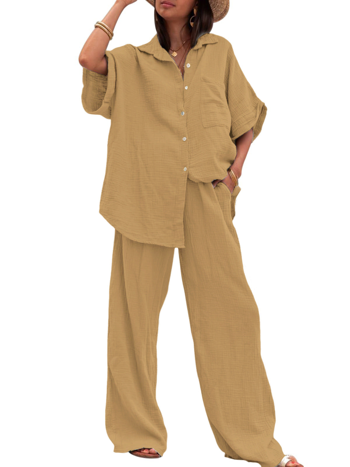 Ensemble Décontracté Ample Chic