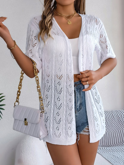 Veste Légère de Plage Ajourée