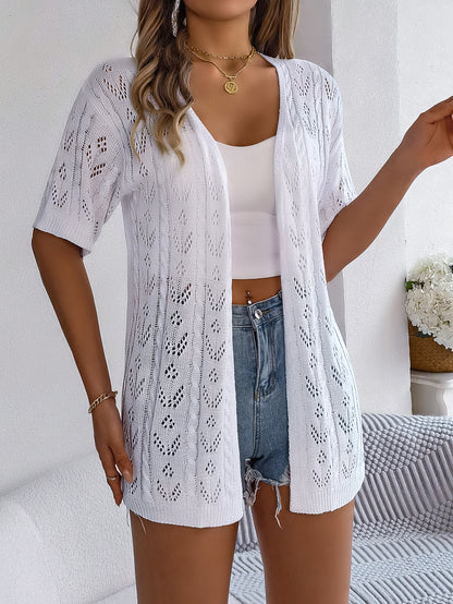 Veste Légère de Plage Ajourée